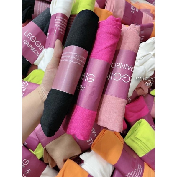 Quần legging lửng cuộn!