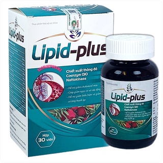 Viên Uống Giảm Mỡ Máu Lipid Plus Hỗ trợ giảm cholesterol máu, giúp giảm nguy cơ xơ vữa động mạch, hỗ trợ giảm biểu hiện