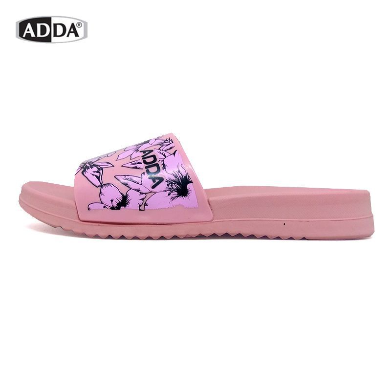 Dép Thái Lan nữ quai ngang đóng nút hình hoa ADDA - 54602
