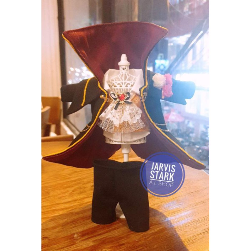 Quần áo búp bê HALLOWEEN bá tước COUNT