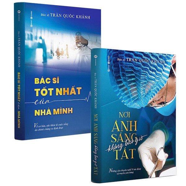 Sách - Combo Nơi Ánh Sáng Không Bao Giờ Tắt Và Bác Sĩ Tốt Nhất Của Nhà Mình - Bản Đặc Biệt Bìa Cứng