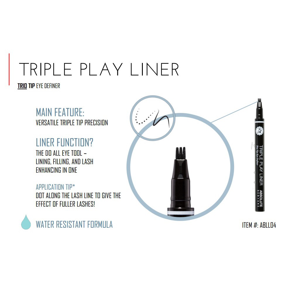 Kẻ Mắt Nước Absolute Newyork Liquid Liner ABLL 5g