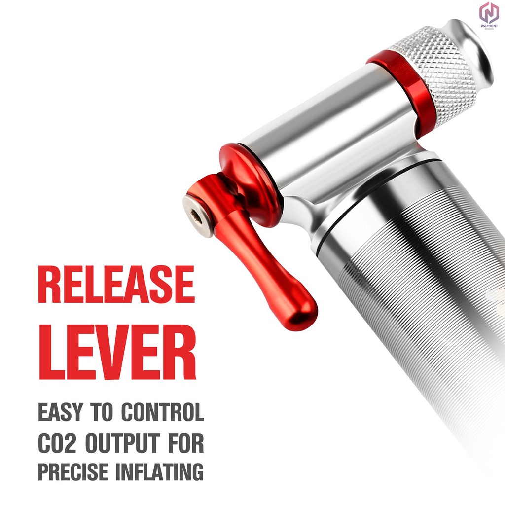 Bơm Xe Đạp Leo Núi CO2 Mini Cho Presta Và Schrader