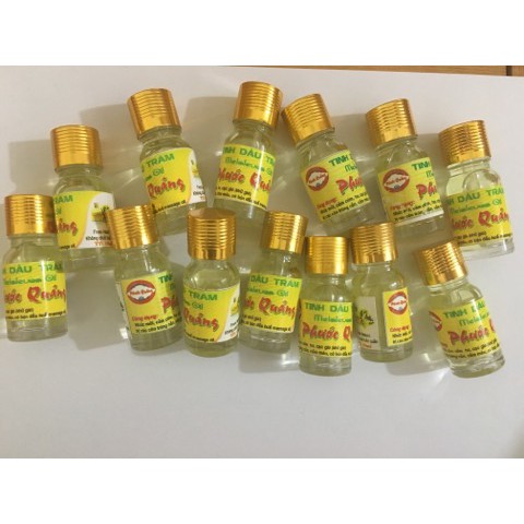 (BAO GIÁ, BAO CHẤT) SÉT 12 LỌ TINH DẦU TRÀM HIỆU PHƯỚC QUẢNG HÀNG LOẠI 1 NGUYÊN CHẤT LỌ 100ML