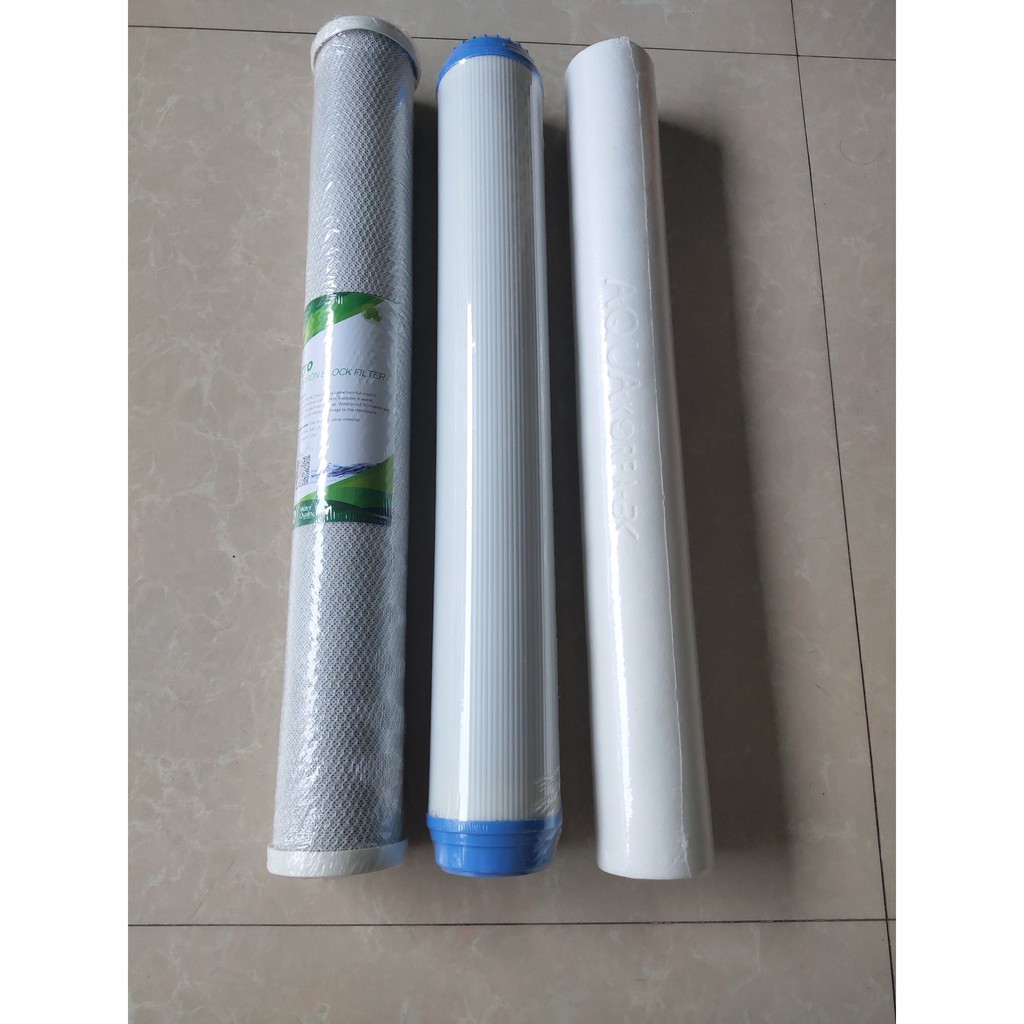 Combo bộ 3 lõi lọc 1,2,3 20 inch chính hãng