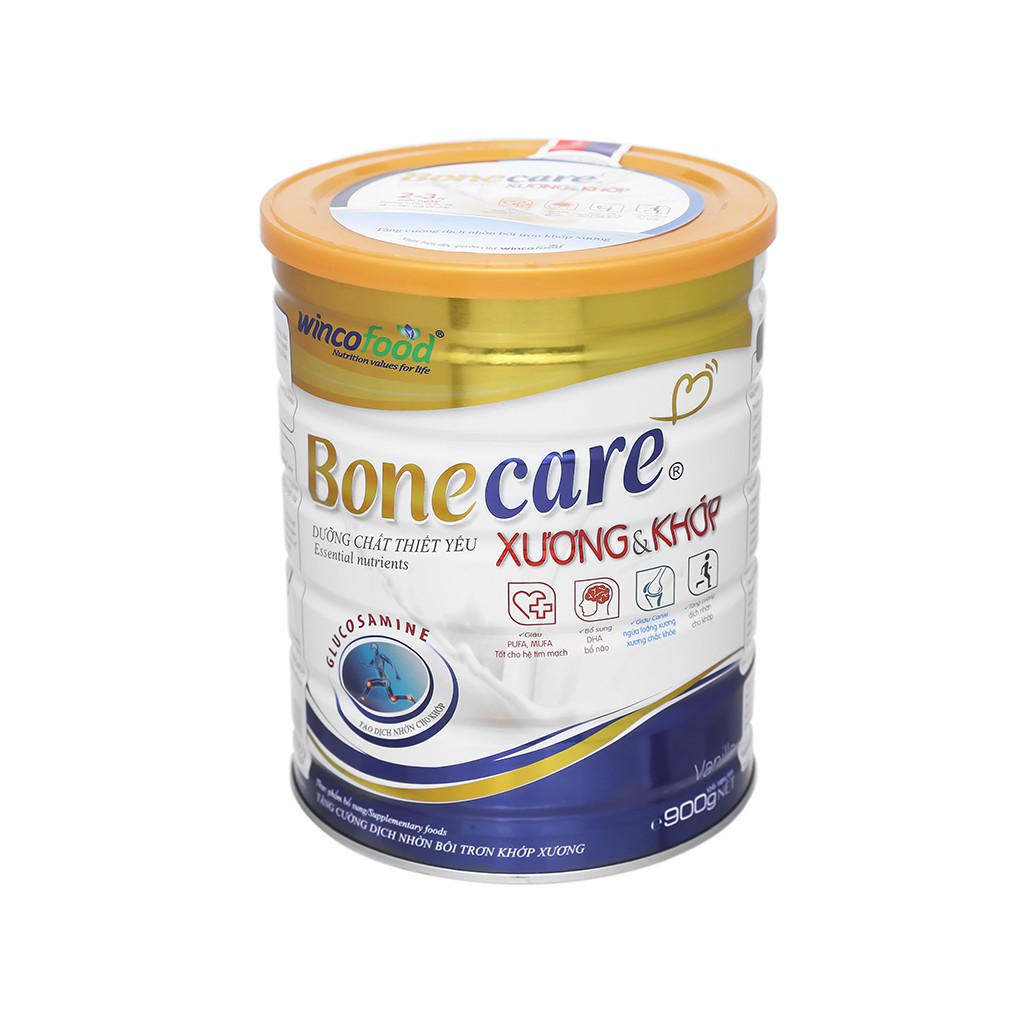 Sữa bột Wincofood Bonecare Xương &amp; khớp lon 900g