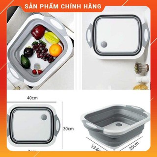 [HÀNG SIÊU TỐT] Rổ thớt gấp gọn 3in1 siêu tiện lợi