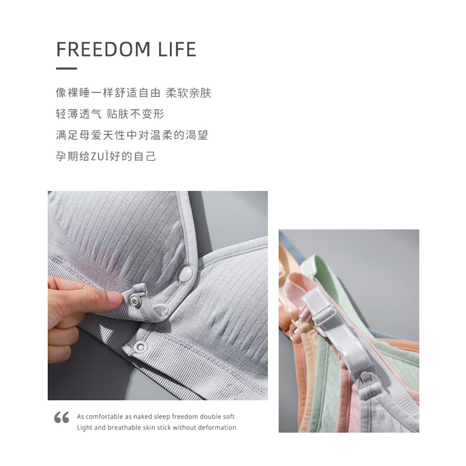 Áo ngực gài trước tiện dụng thời trang cho mẹ chăm sóc bé cỡ M-2XL | BigBuy360 - bigbuy360.vn