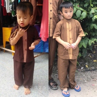 Đồ Lam Đi Chùa Cho Bé # Lãnh Tụ Phối