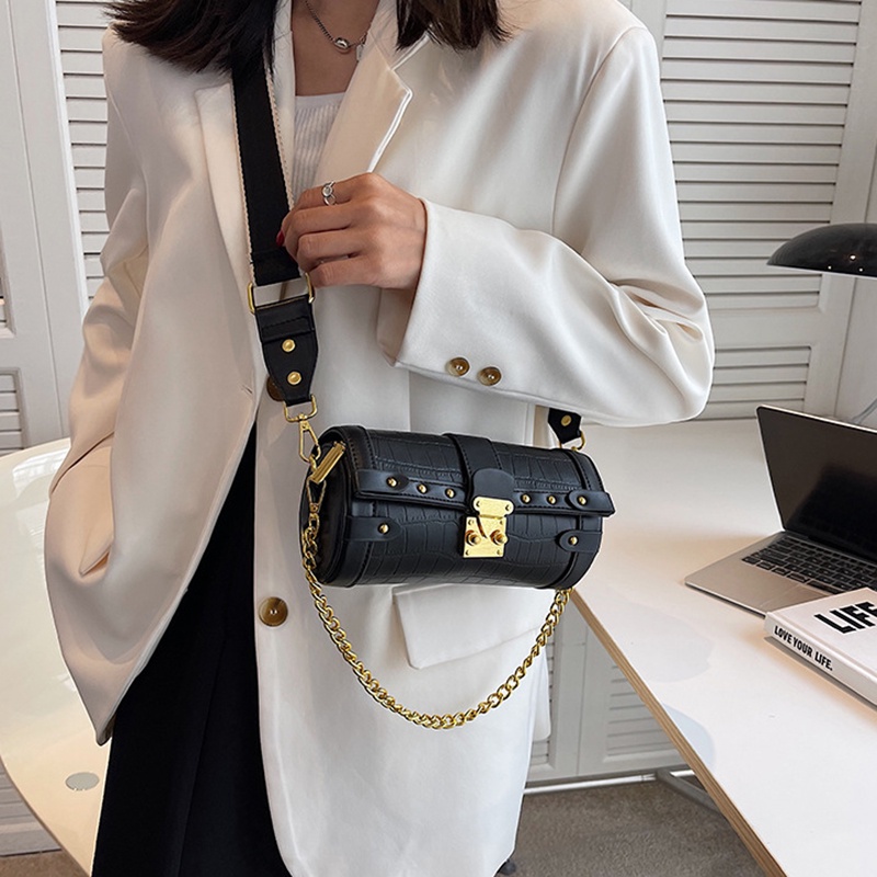 Túi Đeo Chéo Họa Tiết Vân Đá Thời Trang Cho Nữ