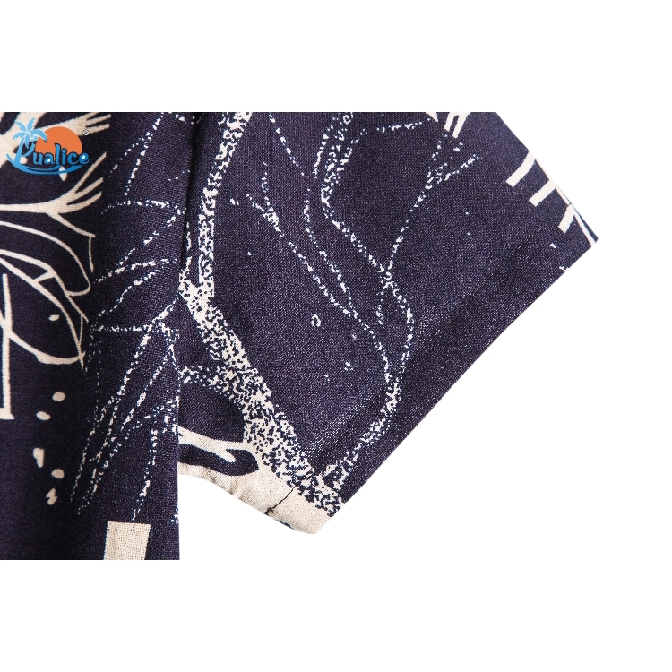 Cotton hemp ethnic style suit collar short sleeve shirt68 | BigBuy360 - bigbuy360.vn