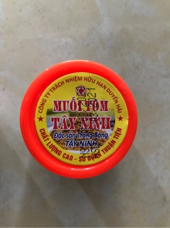 Muối Tôm Tây Ninh hộp 100g