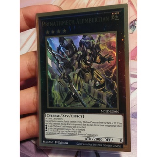 Thẻ Bài Yugioh: Primathmech Alembertian MGED-EN030