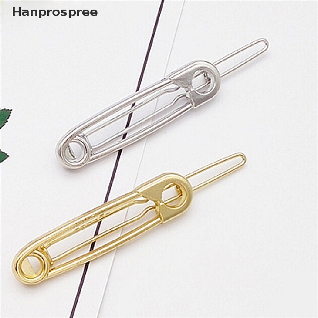 Trâm Cài Tóc Kim Loại Đơn Giản Cho Nữ