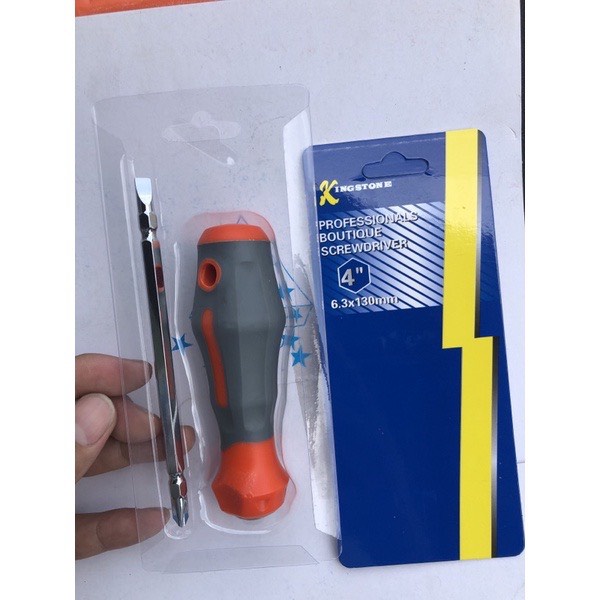 (Hộp 12 chiếc) Tua vít 2 đầu 6.3x130 Kingstone 4 inch, 6 inch, Tô vít 2 đầu