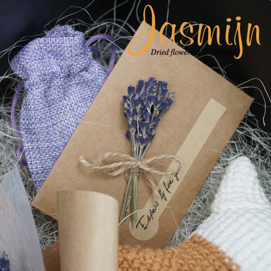 Bó hoa Lavender thiết kế ⭐ Hoa lavender khô