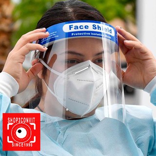 10 Kính che mặt trong suốt chống giọt bắn Face Shield