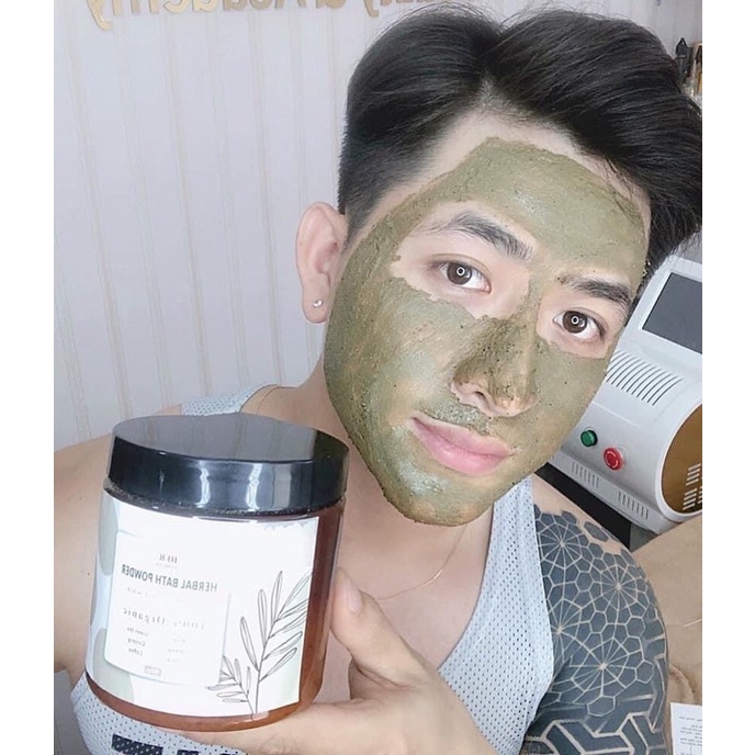 Bột Tắm Dưỡng Trắng Da Herbal Bath Powder Bột Tắm Trắng Thảo Dược siêu trắng mềm mịn an toàn