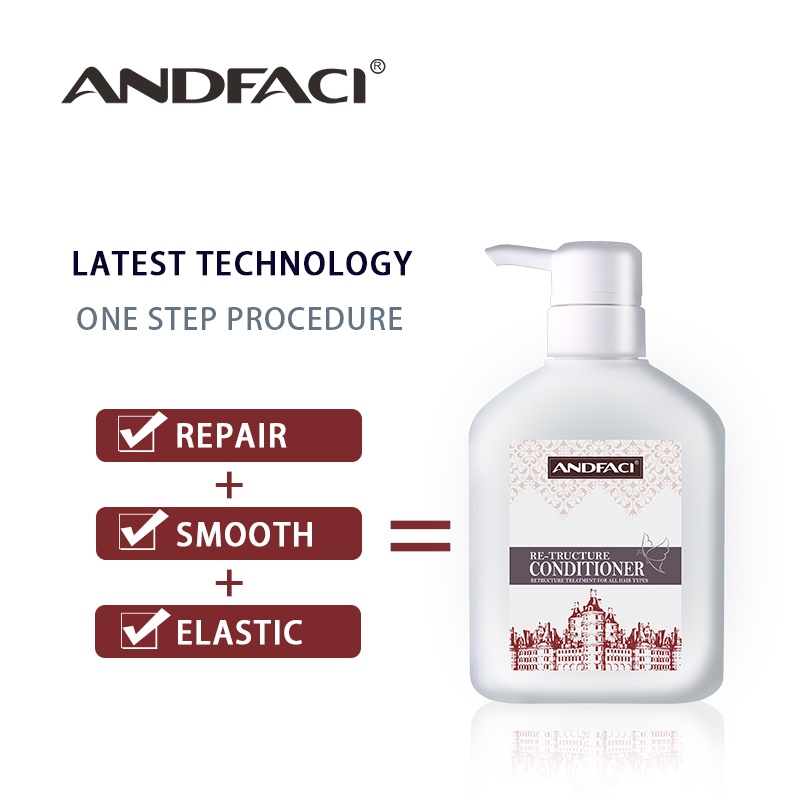Dầu gội xả phục hồi siêu phân tử Andfaci 650ml chính hãng