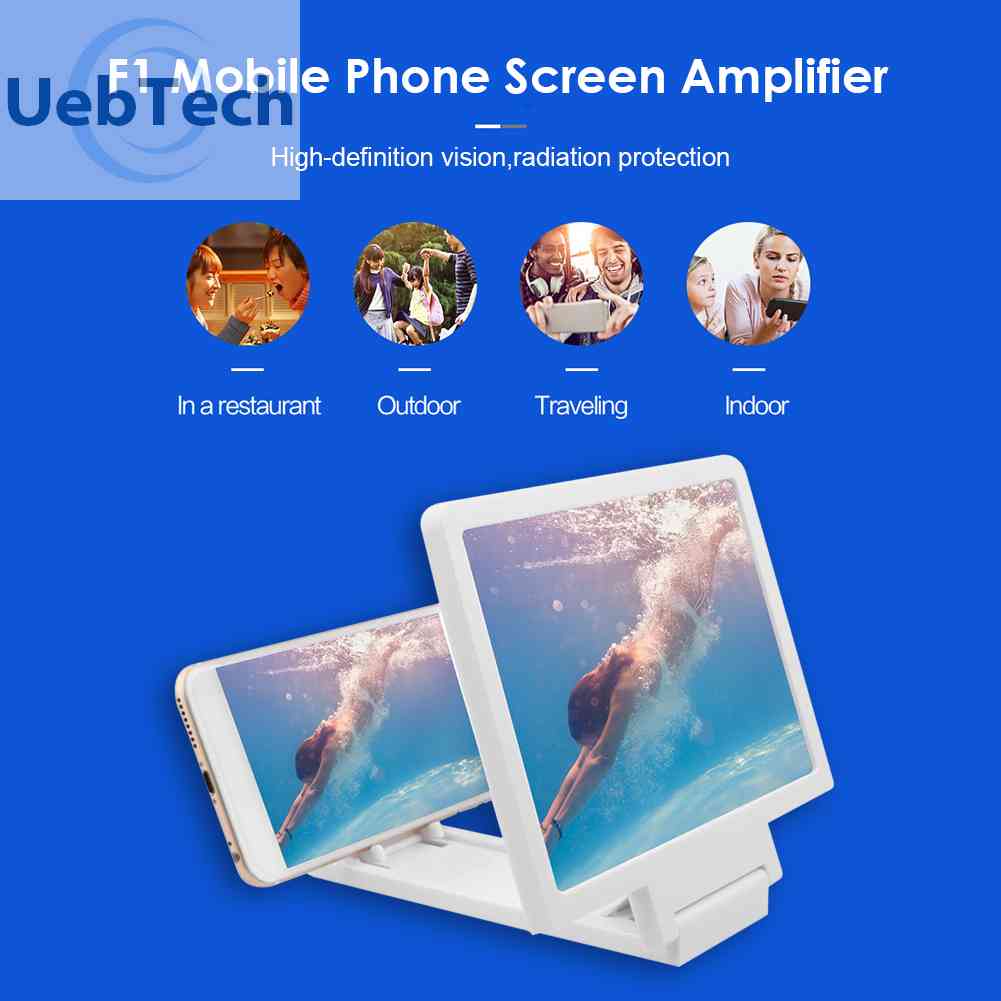 Bộ Khuếch Đại Màn Hình Điện Thoại 3D HD F1 8.2 inch
