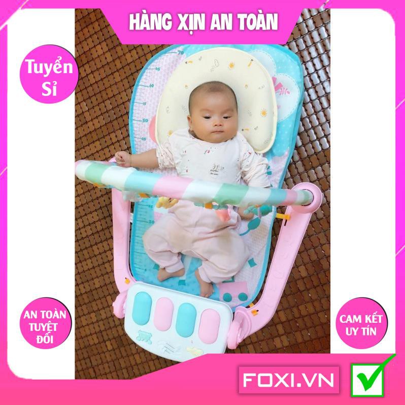 Thảm nhạc cho bé sơ sinh-phát triển sự vận động chân tay-kích thích giác quan ở trẻ-Bé phát triển thính giác và thị giác