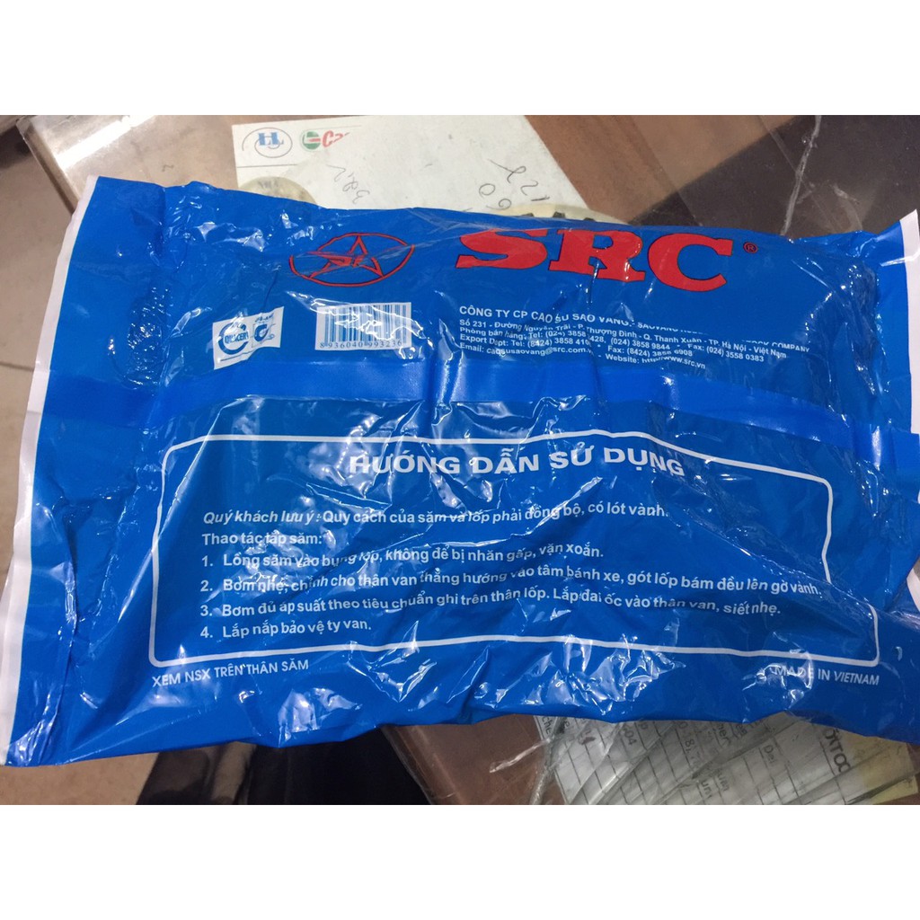 RUỘT, SĂM XE MÁY 3.00-10 VAN CONG SAO VÀNG