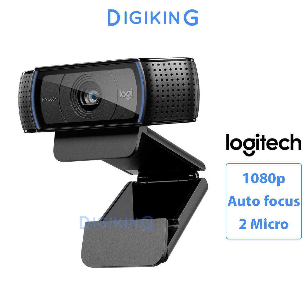 Webcam Logitech HD C920 Pro HD 1080p - Hàng Chính Hãng