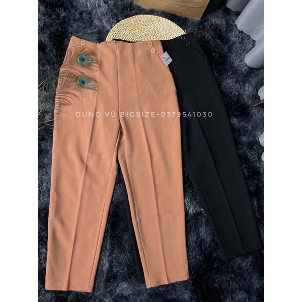Quần Baggy công sở 4 nút Bigsize 55-95kg