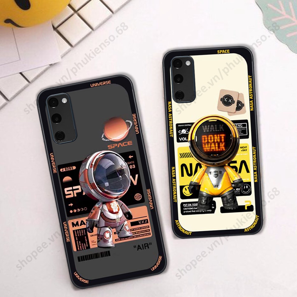 Ốp lưng Samsung S20 Fe hình người máy, robot nasa đáng yêu dễ thương