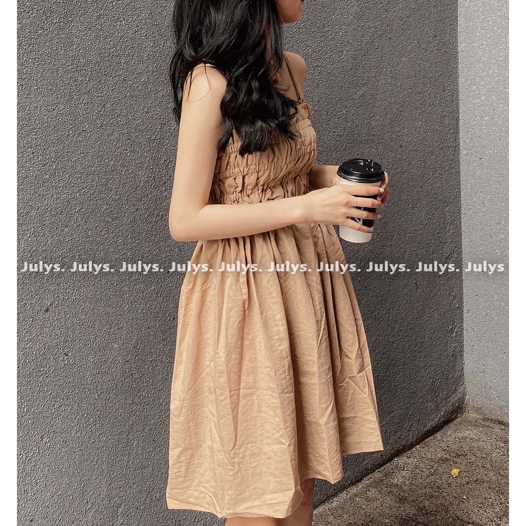 Váy hai dây thân chun co giãn