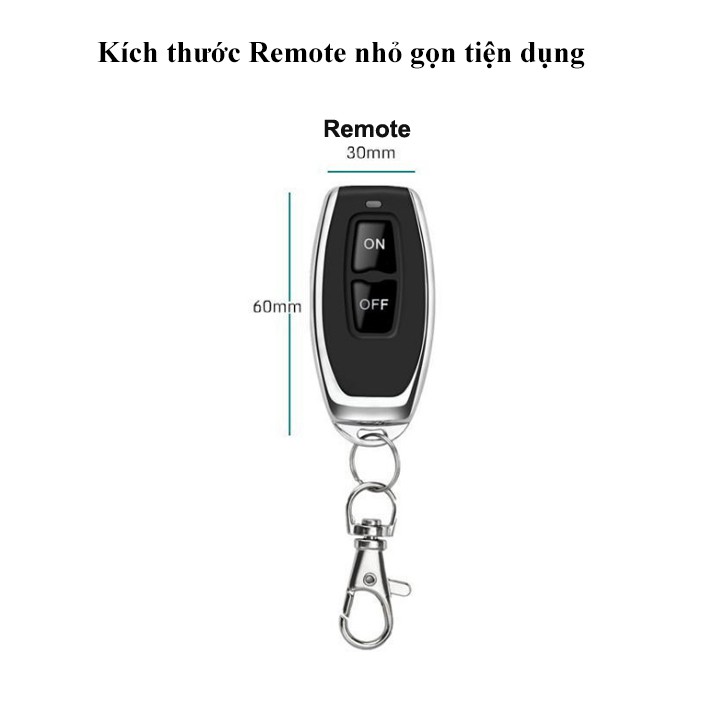 Remote điều khiển từ xa 100m tần số 433MHZ - remote 2 nút - tay điều khiển