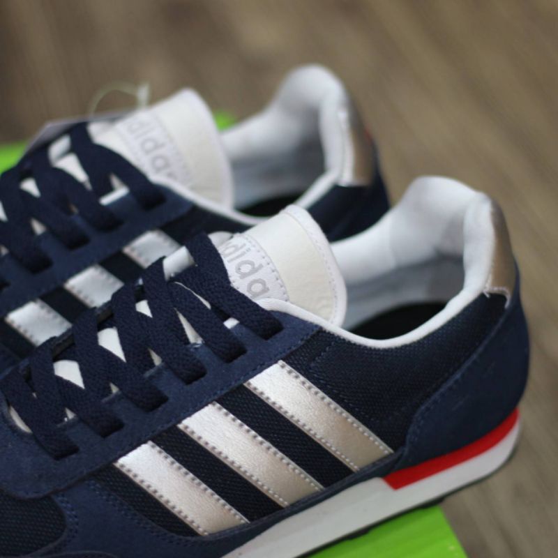 Giày thể thao Adidas NEO- CITY Racing NAVY | Giày sneaker chạy bộ thể thao cao cấp cho nam