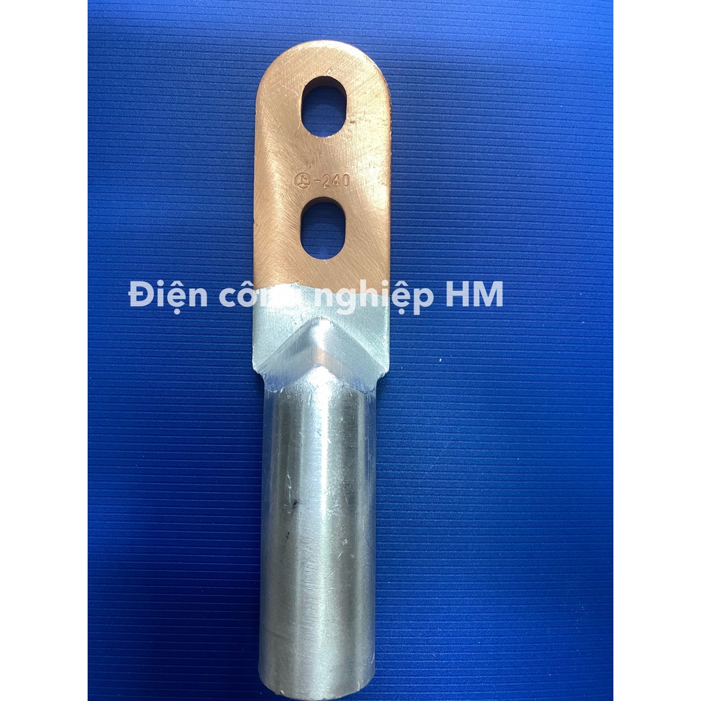 Đầu Cốt Cos đồng nhôm xử lý dài 2 lỗ 120mm~240mm