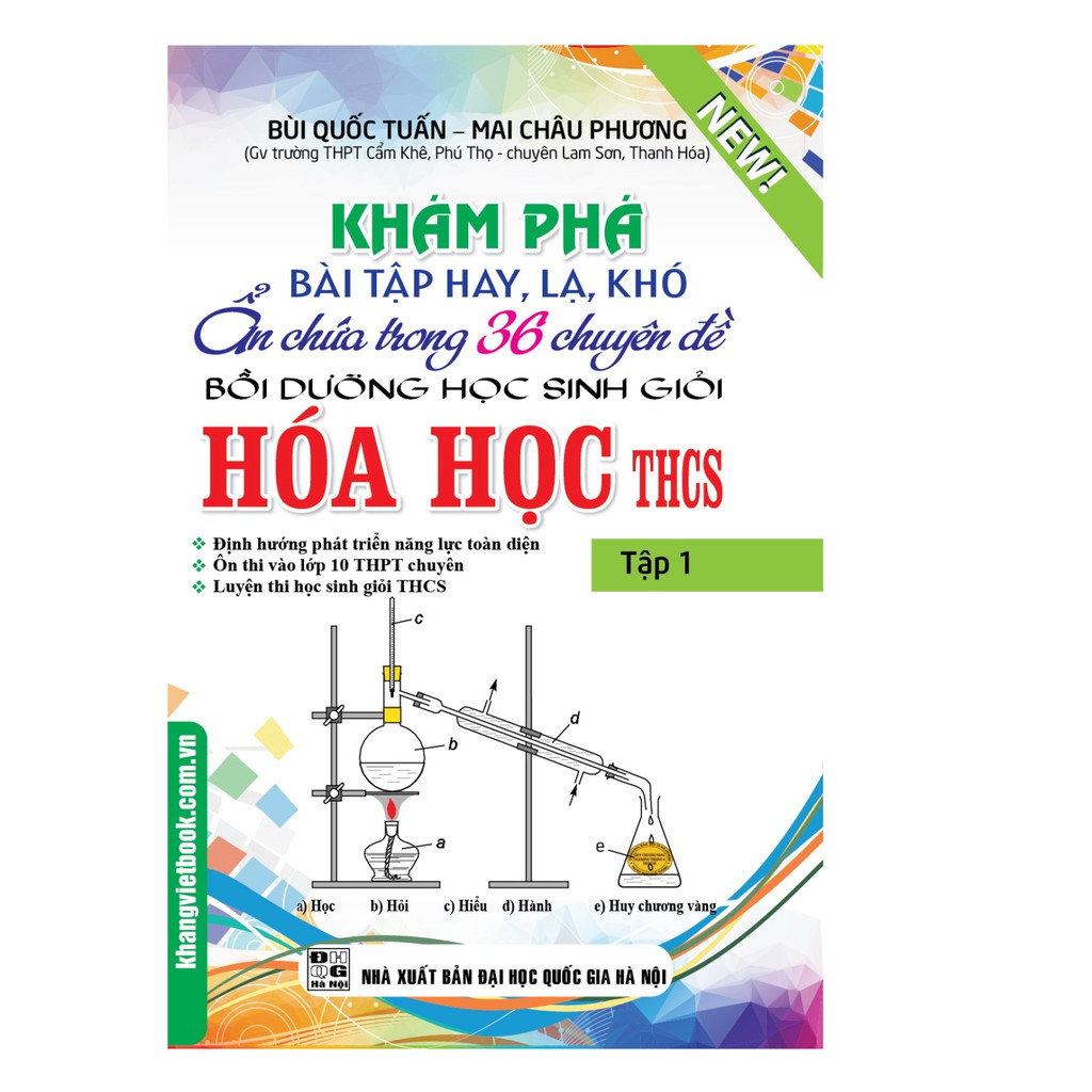 Sách - Khám Phá Bài Tập Hay, Lạ, Khó Ẩn Chứa Trong 36 Chuyên Đề bồi Dưỡng Học Sinh Giỏi Hóa Học THCS Tập 1