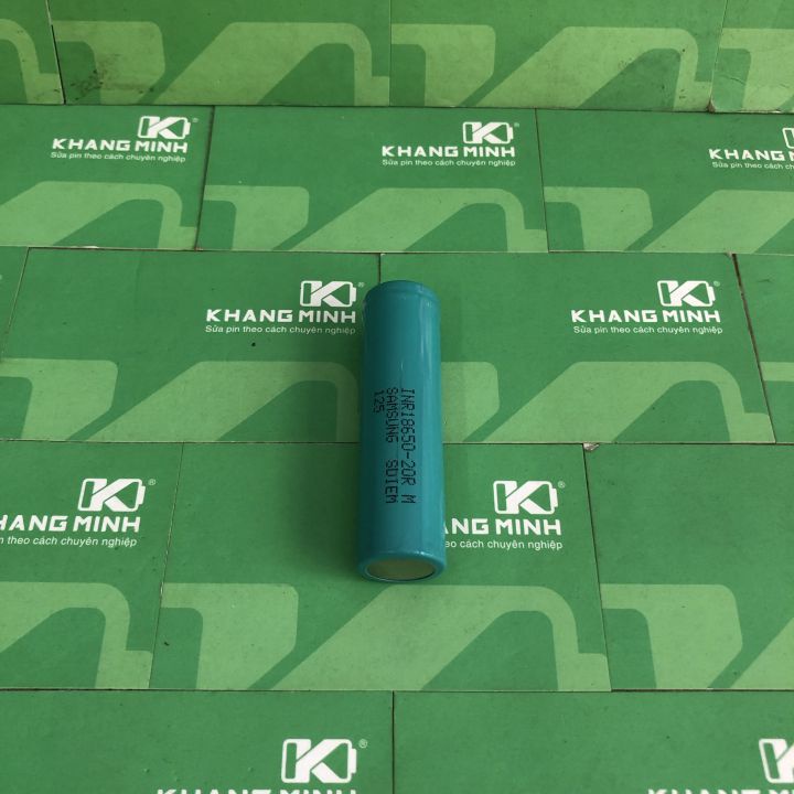 Pin Samsung xả cao 20A, INR18650 - 20R, dung lượng 2000mAh.