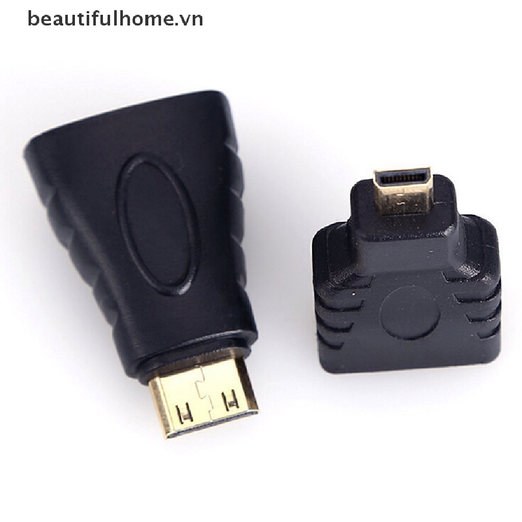 Bộ Cáp Tốc Độ Cao 3 Trong 1 + Bộ Chuyển Đổi Micro Hdmi + Hdmi Mini