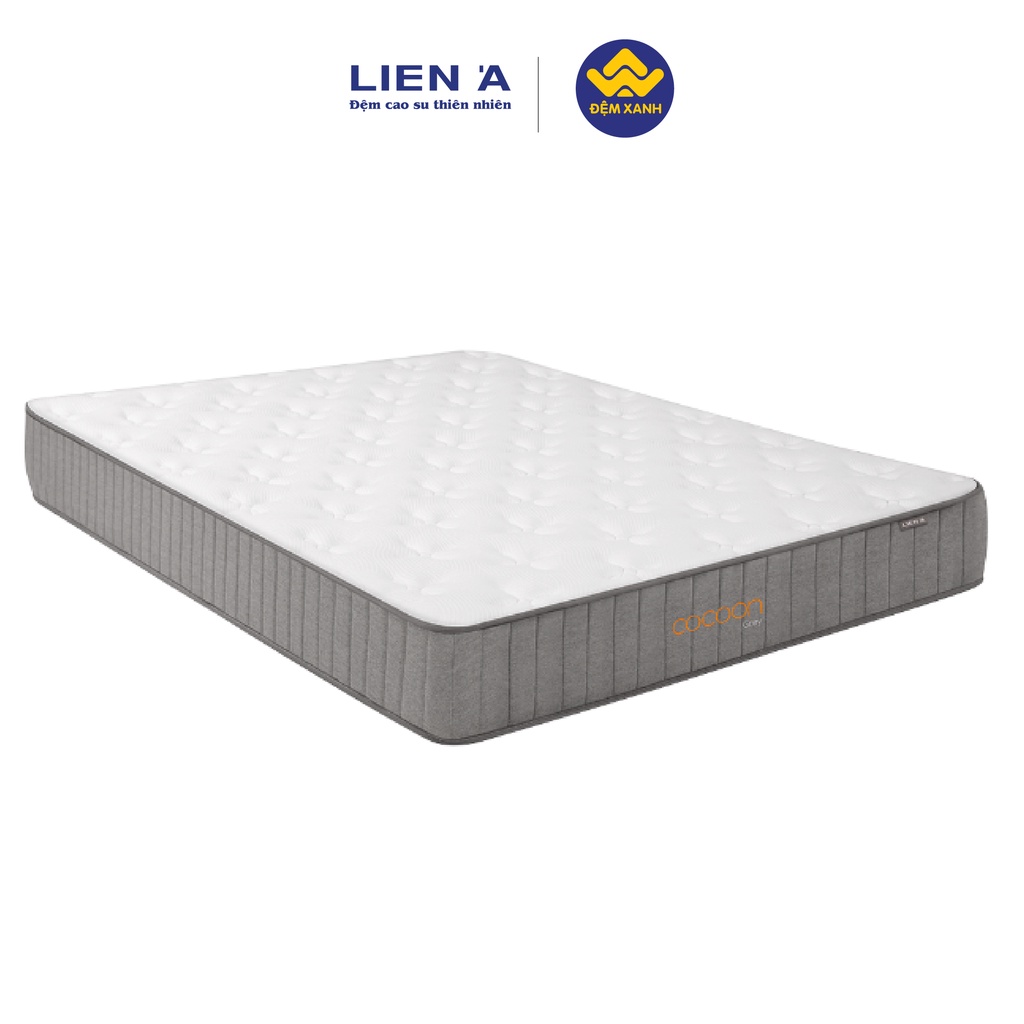 Đệm lò xo túi Liên Á Cocoon Grey
