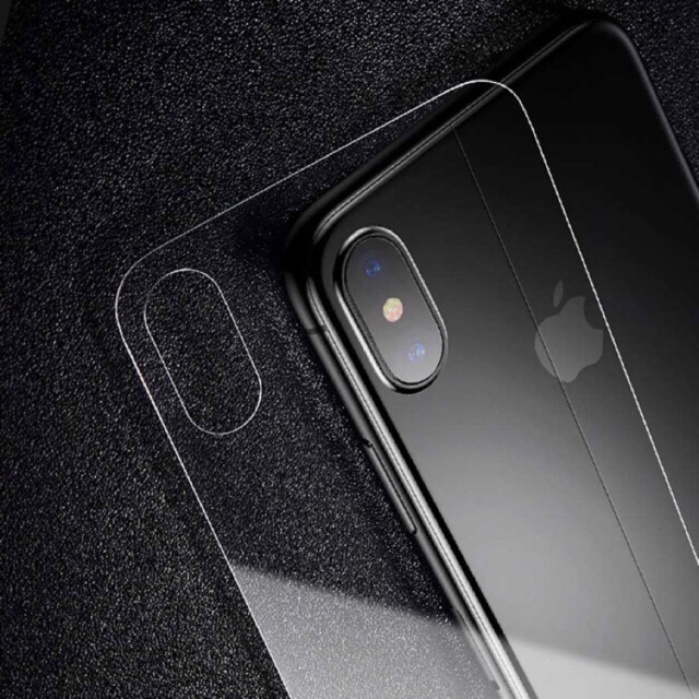 Kính mặt sau trong suốt x/xs/xs max/12/12pro/12promax /13promax