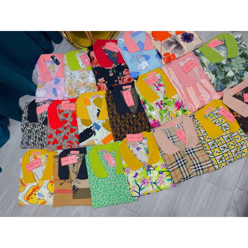 Bộ Pijama, bộ lụa 💕Mẫu mới nhất💕 tay dài quần dài, chất lụa Mango mềm mịn mát 💯Ảnh thật | BigBuy360 - bigbuy360.vn