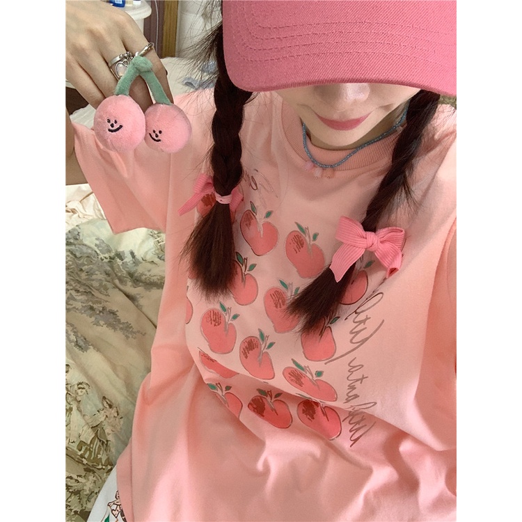 NRVP Áo Thun Tay Ngắn Cổ Tròn Thời Trang Mùa Hè Phong Cách Hàn Quốc