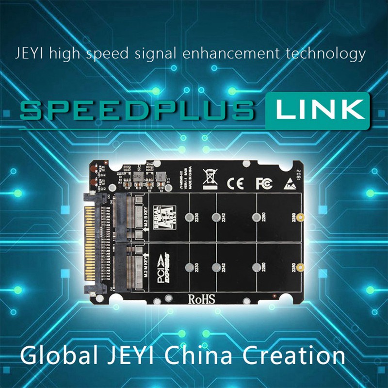 Thẻ Chuyển Đổi Jeyi U2Pcb U2 Pci-Express 3.0 4x X16 Sang U2 Sff-8639 Nvme Pcie Ssd Pci-E Sang U.2 M.2 Ngff 2.5 'To Pci-E X16 | BigBuy360 - bigbuy360.vn