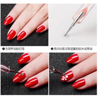 Bút Chấm Bi Chấm Đá Bộ 5 Cây Nail