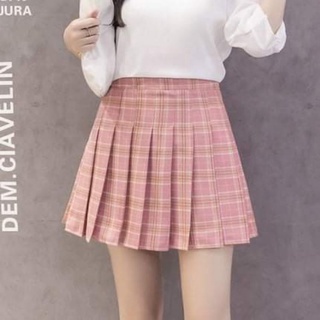 Chân váy tenis kẻ caro