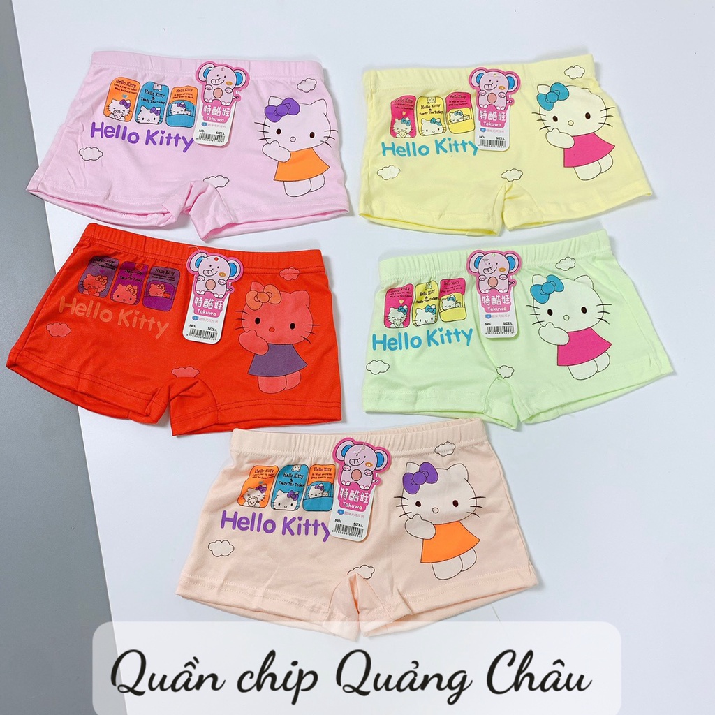 Quần chip bé gái cotton 4c hàng quảng châu BinhphuongStore M62 Đồ chíp cho bé gái size nhỡ đại 2 3 4 5 6 7 8 tuổi