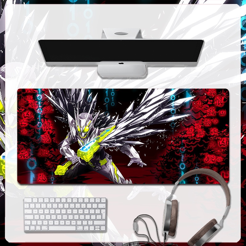 Miếng Lót Chuột Cỡ Lớn In Hình Kamen Rider Kamen Superman Shiwang Chơi Game