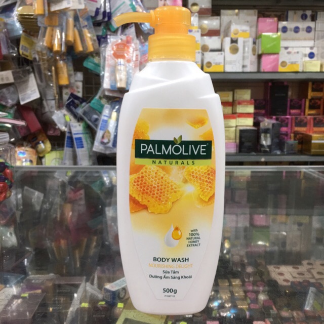 Sữa tắm Palmolive mật ong dưỡng ẩm sảng khoái 500g