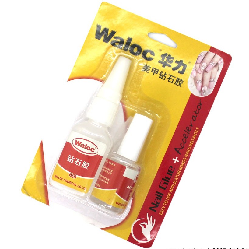 Keo dán móng gắn đá mxbon, 401, waloc bê tông cực chắc
