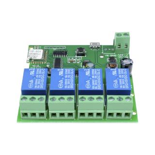 New DC 5V 7-32V 4 Channel WiFi Wireless Relay Delay Switch Control Module with APP Ewelink
