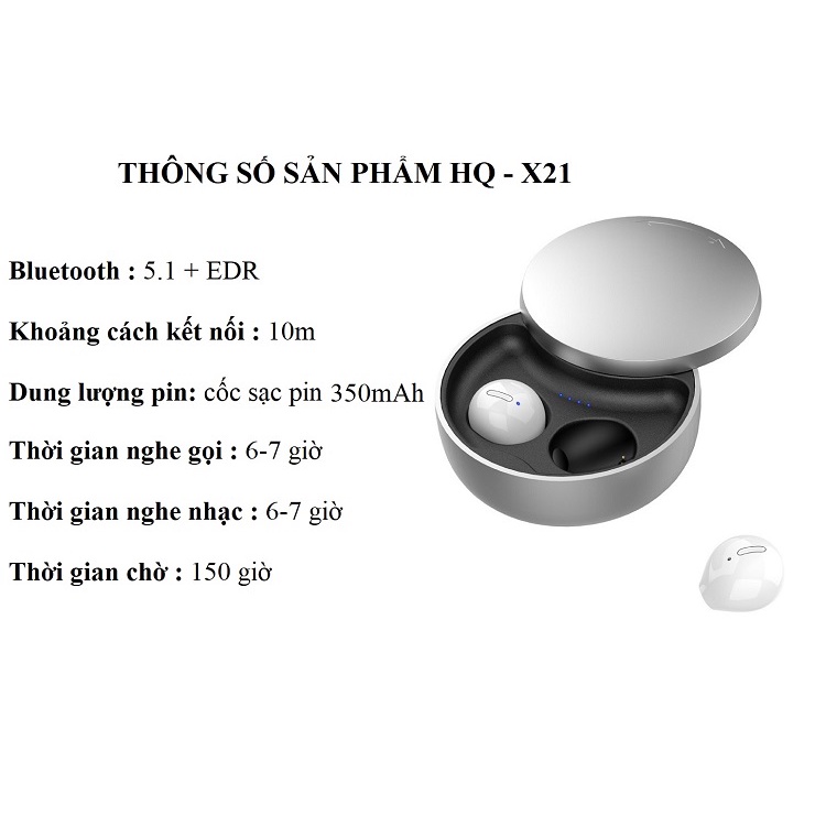 Tai Nghe Nhét Tai Huqu X21 Giảm Ồn Hiệu Qủa .