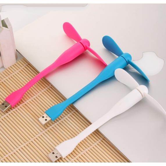 Quạt mini 2 cánh dùng nguồn USB(giao màu ngẫu nhiên)